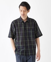 【THE FLAGSHIP】シアーチェック シャツ
