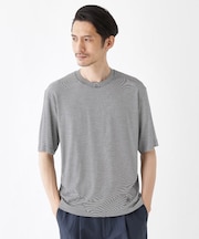 【THE FLAGSHIP】メリノウール天竺Tシャツ