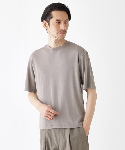 【THE FLAGSHIP】メリノウール天竺Tシャツ