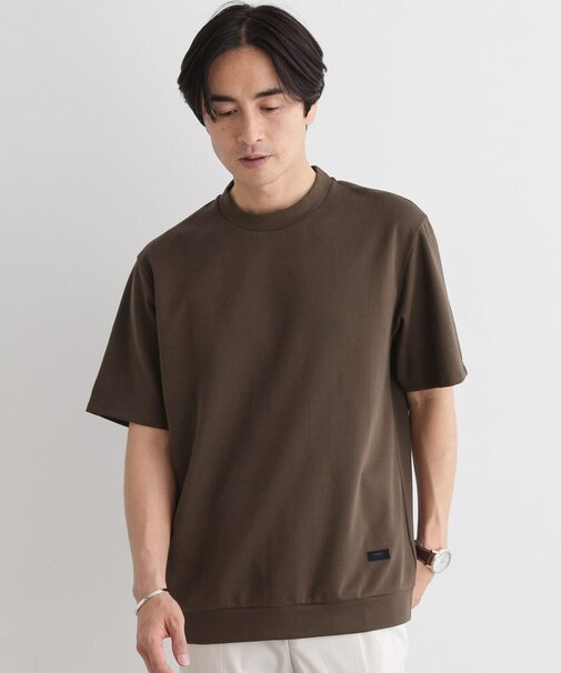 【尾州ファブリック】 スライドパズル柄 ポンチ プルオーバー