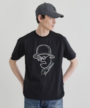 【Sサイズ～】フェイスロープ刺繍 天竺Tシャツ