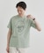 【Sサイズ～】フェイスロープ刺繍 天竺Tシャツ