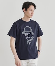 【Sサイズ～】フェイスロープ刺繍 天竺Tシャツ