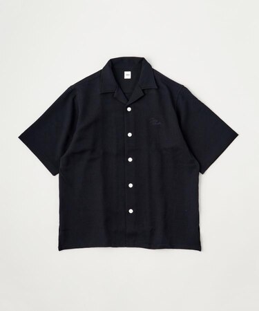 【LIMITED】ハンドライティングロゴ 1ポイントジャージ半袖シャツ