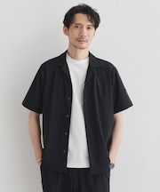 【COOL CITY WEAR】エアートール オープンカラーシャツ /接触冷感・通気性