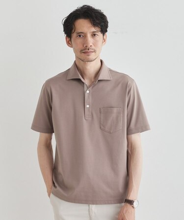 【LIMITED】アイスクリアコットンポンチポロシャツ