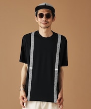 サスペンダートロンプロイユ半袖Tシャツ
