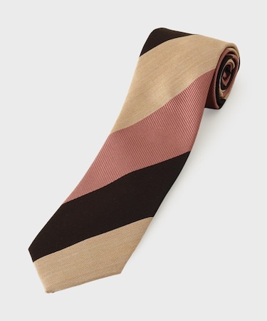 ヴェールシルク トリプルストライプネクタイ