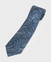 菱紋ペイズリーネクタイ