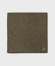 ランダム柄プリントフォンカチ