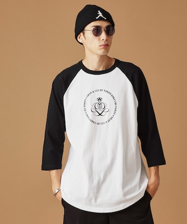 【Sサイズ～】アンドマーク7分袖ラグランTシャツ