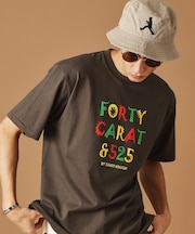 【Sサイズ～】レゲエ調プリント半袖Tシャツ