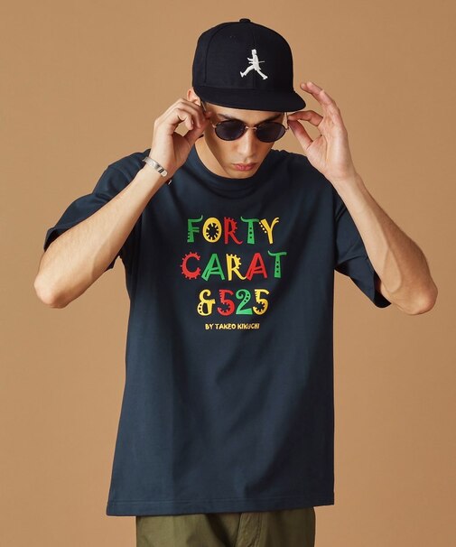 【Sサイズ～】レゲエ調プリント半袖Tシャツ