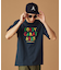 【Sサイズ～】レゲエ調プリント半袖Tシャツ