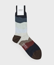 ダズルボーダーソックス