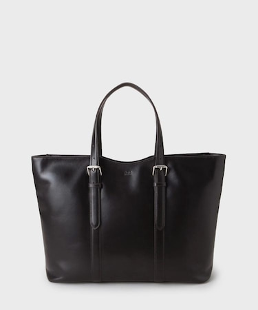 アニリンレザー トート