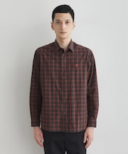 【LIMITED】ダークチェック長袖シャツ