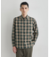 【LIMITED】ダークチェック長袖シャツ