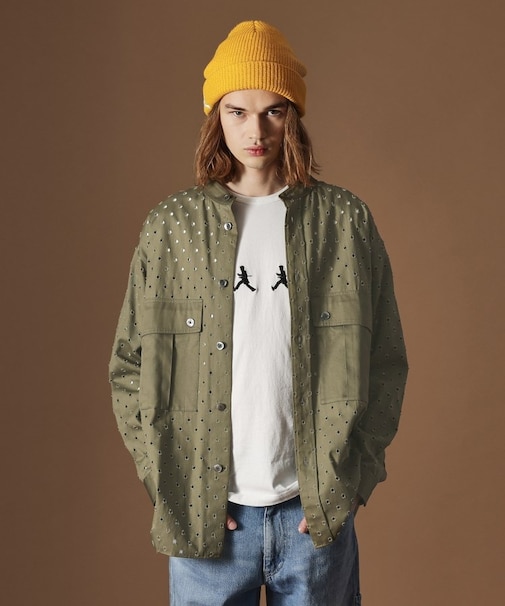 ツイルオパールオーバーシャツ