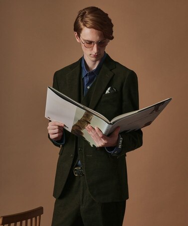 【Sサイズ~】ドビーキャラメルコールジャケット