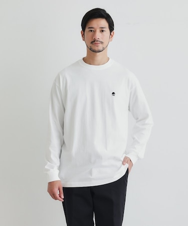 【LIMITED】ワンポイント刺繍 長袖Tシャツ