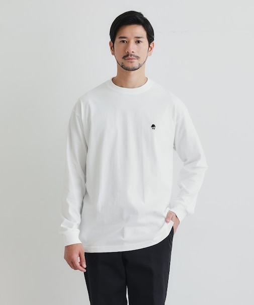 【LIMITED】ワンポイント刺繍 長袖Tシャツ