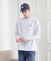 【LIMITED】ワンポイント刺繍 長袖Tシャツ