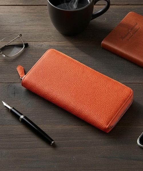 ソフトシュリンクレザー長財布｜タケオキクチの通販｜&mall（アンド