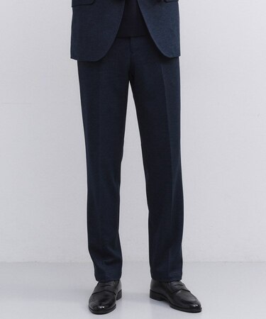 【Sサイズ~】尾州織 ピンヘッドムリネ パンツ