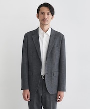 【Sサイズ～】尾州織 ピンヘッドムリネ ジャケット