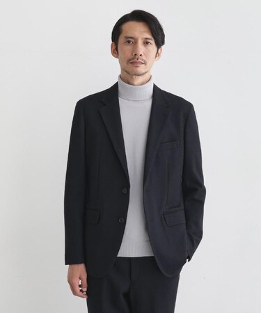 【Sサイズ～】尾州織 ピンヘッドムリネ ジャケット