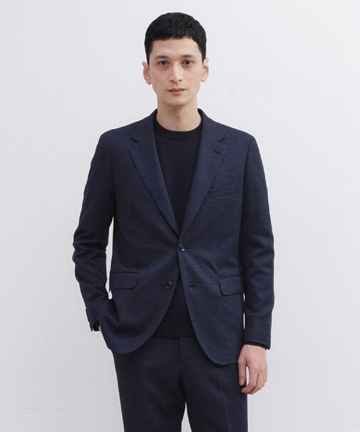 【Sサイズ～】尾州織 ピンヘッドムリネ ジャケット