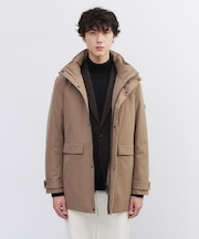 【None Of Stress】ストレッチ ダウンブルゾン