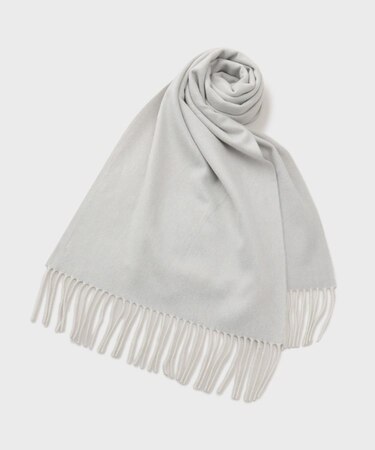 【洗えるベビーカシミヤ】 ベビーカシミヤ無地マフラー