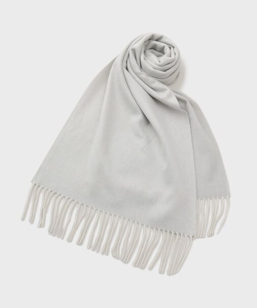 【洗えるベビーカシミヤ】 ベビーカシミヤ無地マフラー