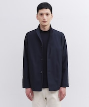 ツイルジャージー イタリアンカラージャケット