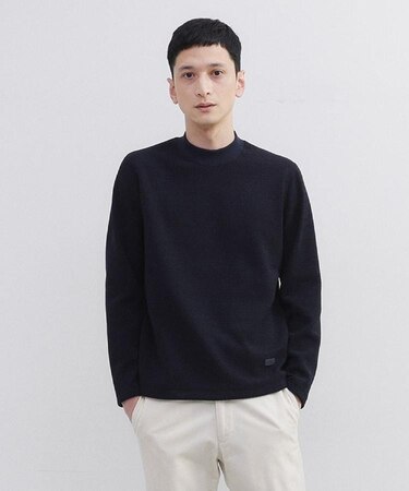 モールクオーターモックネック