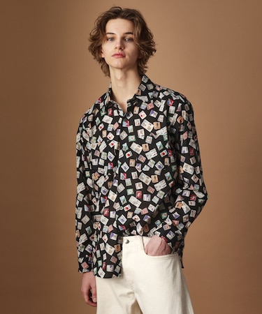 【Sサイズ~】マガジンプリントシャツ