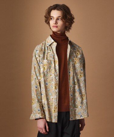 【Sサイズ~】マガジンプリントシャツ