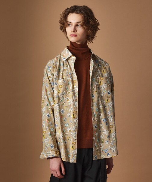 【Sサイズ~】マガジンプリントシャツ