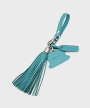 【シュリンクレザー】ボーラーハットタッセルチャーム