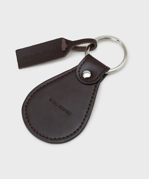 【ブライドルレザー】ドロップキーホルダー