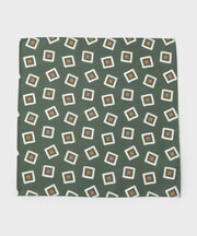 手書き小紋プリントチーフ