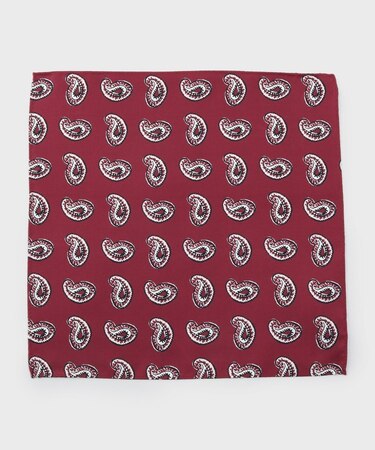 ペイズリースタンプチーフ