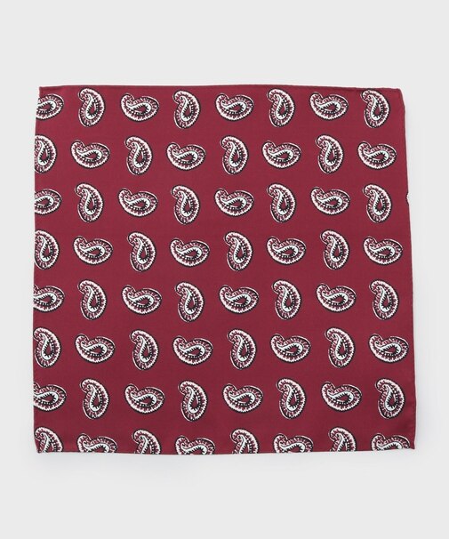 ペイズリースタンプチーフ