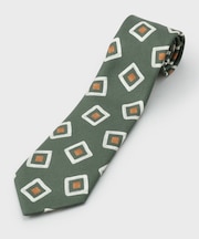 手書き小紋プリントネクタイ