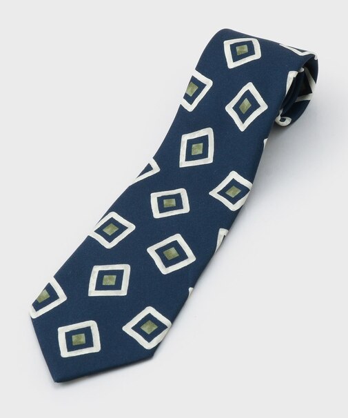 手書き小紋プリントネクタイ