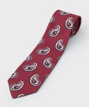 ペイズリースタンプネクタイ