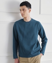 千鳥柄 ストレッチ プルオーバー