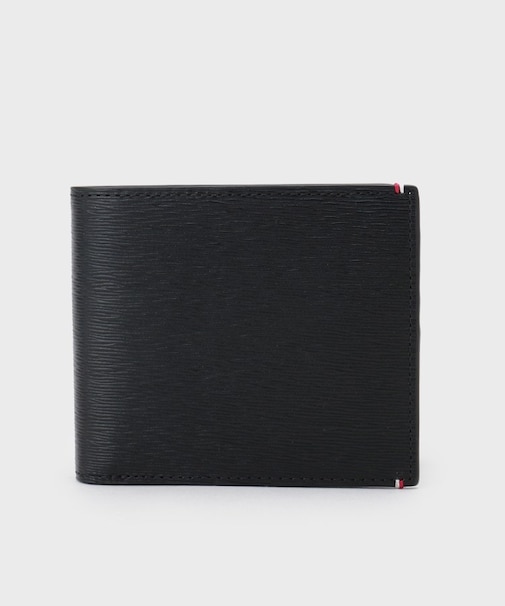 水シボレザー2つ折り財布